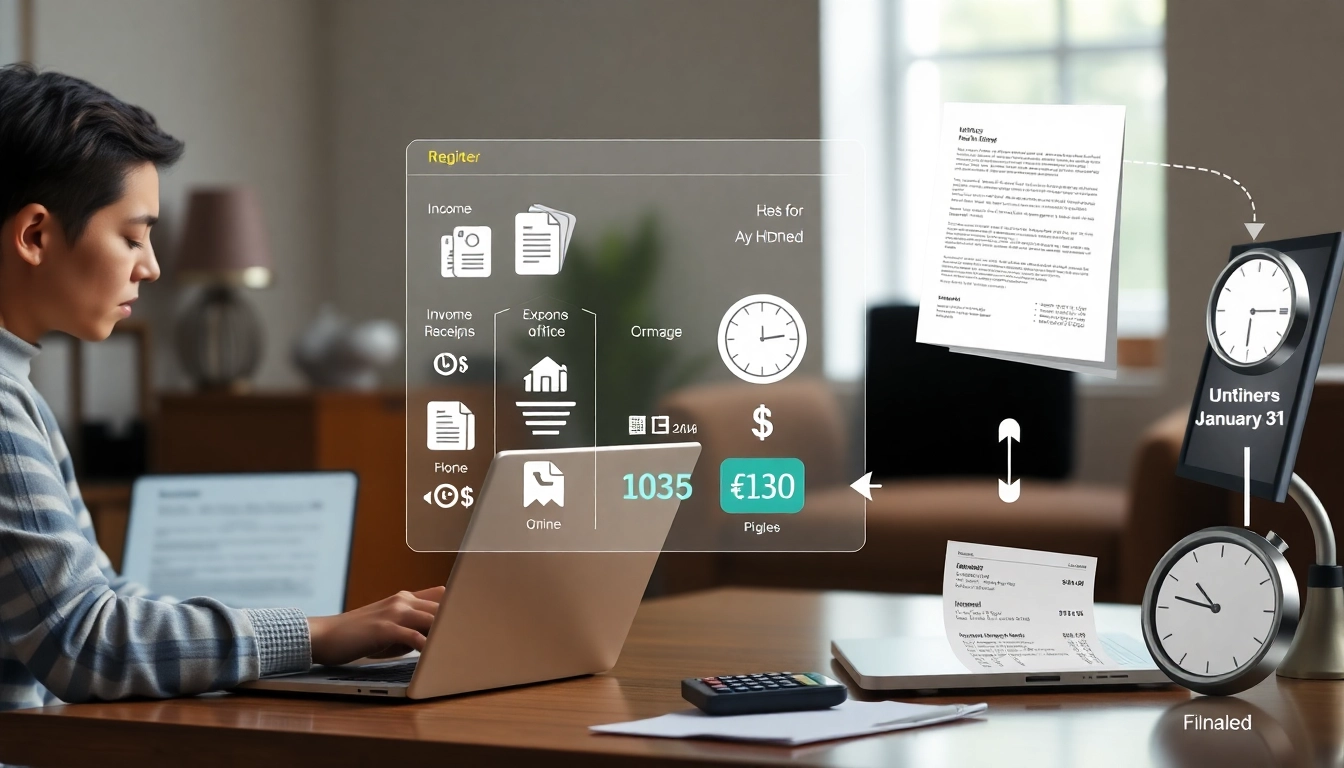 how to file taxes for freelance writers in the UK-article